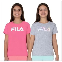 Fila 兒童短袖Logo上衣 2入 & 零售 #138046