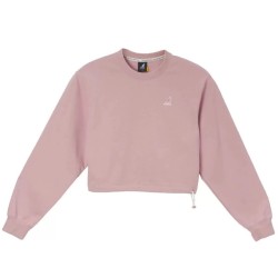 KANGOL LOGO 女長袖短版抽繩上衣 #156475