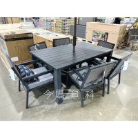 MARIBELA 戶外鋁製休閒桌椅七件組 #1752012 (大型家具運費另計,門市同步銷售,請先聊聊) MARIBELA 戶外鋁製休閒桌椅七件組 #1752012 (大型家具運費另計,門市同步銷售,請先聊聊)