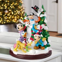 Disney 聖誕堆雪人聲光裝飾 #1601321 2511